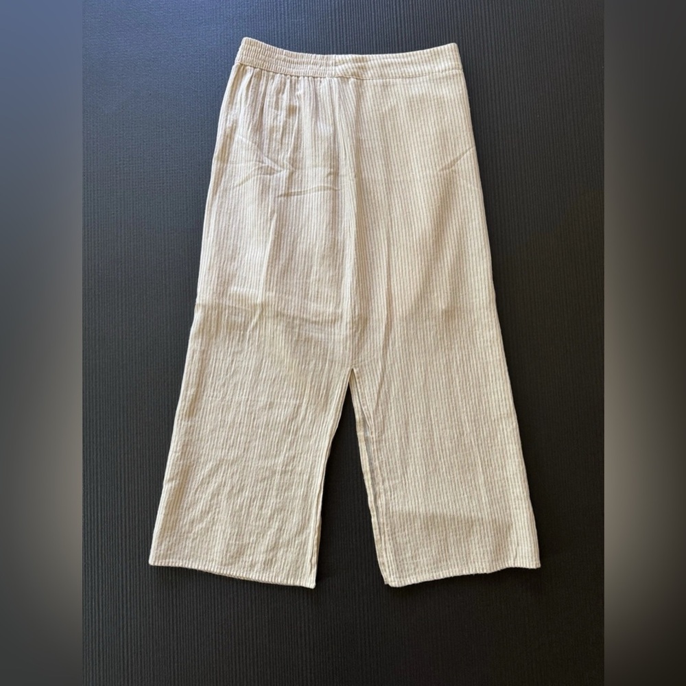 Rhythm Cream cotton striped Skirt - Picture 11 of 13